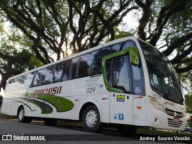 Viação Graciosa 029 na cidade de Curitiba, Paraná, Brasil, por Andrey  Soares Vassão. Número da foto: #10587051.