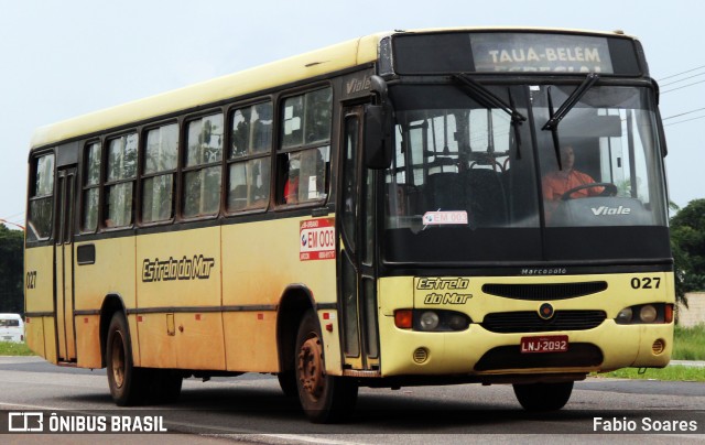 Empresa de Transporte Estrela do Mar 027 na cidade de Marituba, Pará, Brasil, por Fabio Soares. ID da foto: 10587201.