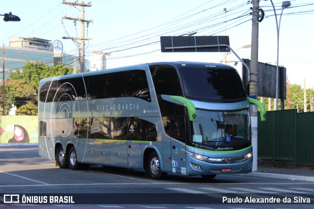 Viação Garcia 8672 na cidade de São Paulo, São Paulo, Brasil, por Paulo Alexandre da Silva. ID da foto: 10587822.