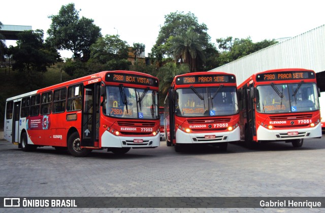 Eldorado Transportes 77053 na cidade de Contagem, Minas Gerais, Brasil, por Gabriel Henrique. Número da foto: #10587787.