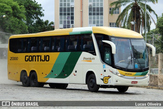Empresa Gontijo de Transportes 21300 na cidade de Governador Valadares, Minas Gerais, Brasil, por Lucas Oliveira. Número da foto: #10587487.