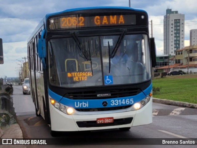 Urbi Mobilidade Urbana 331465 na cidade de Samambaia, Distrito Federal, Brasil, por Brenno Santos. ID da foto: 10588953.