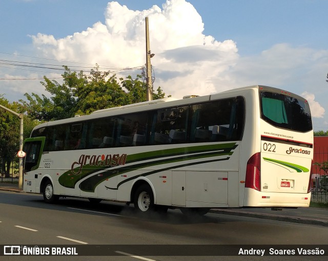 Viação Graciosa 022 na cidade de Curitiba, Paraná, Brasil, por Andrey  Soares Vassão. Número da foto: #10589694.