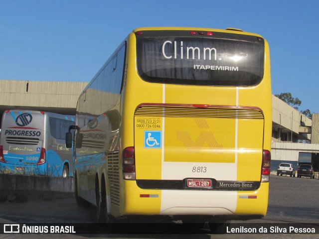 Viação Itapemirim 8813 na cidade de Caruaru, Pernambuco, Brasil, por Lenilson da Silva Pessoa. Número da foto: #10587365.