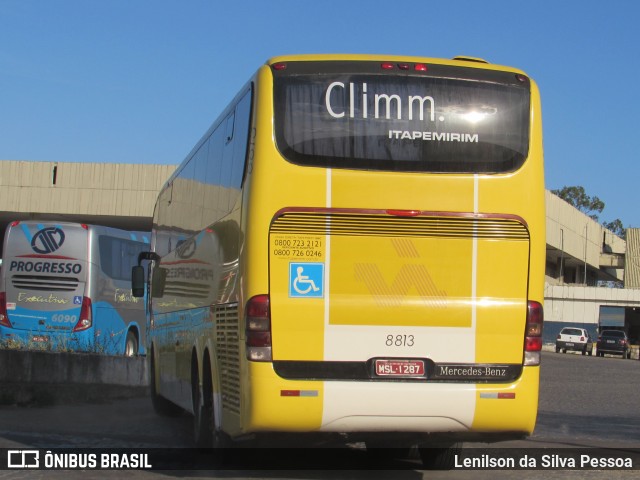 Viação Itapemirim 8813 na cidade de Caruaru, Pernambuco, Brasil, por Lenilson da Silva Pessoa. ID da foto: 10587365.