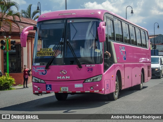 TRACOPA - Transportes Costarricenses Panameños 29 na cidade de San José, San José, Costa Rica, por Andrés Martínez Rodríguez. ID da foto: 10587847.