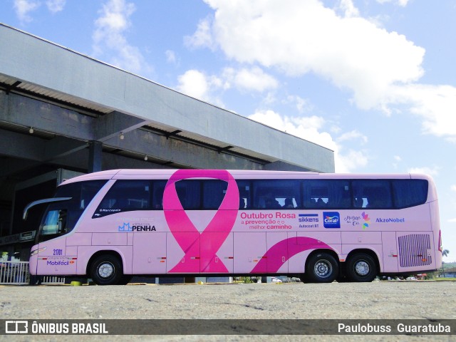 Empresa Cruz 21701 na cidade de Guaratuba, Paraná, Brasil, por Paulobuss  Guaratuba. Número da foto: #10587465.