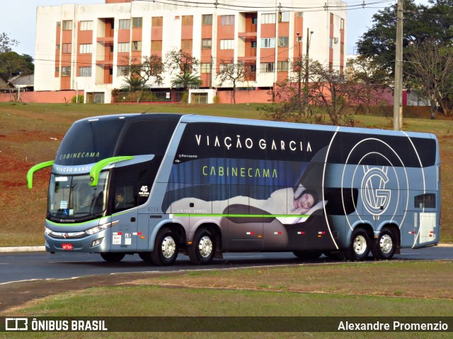 Viação Garcia 8714 na cidade de Londrina, Paraná, Brasil, por Alexandre Promenzio. ID da foto: 10589864.