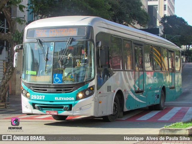 Transbus Transportes > Gávea Transportes 29327 na cidade de Belo Horizonte, Minas Gerais, Brasil, por Henrique Alves de Paula Silva. ID da foto: 10590005.