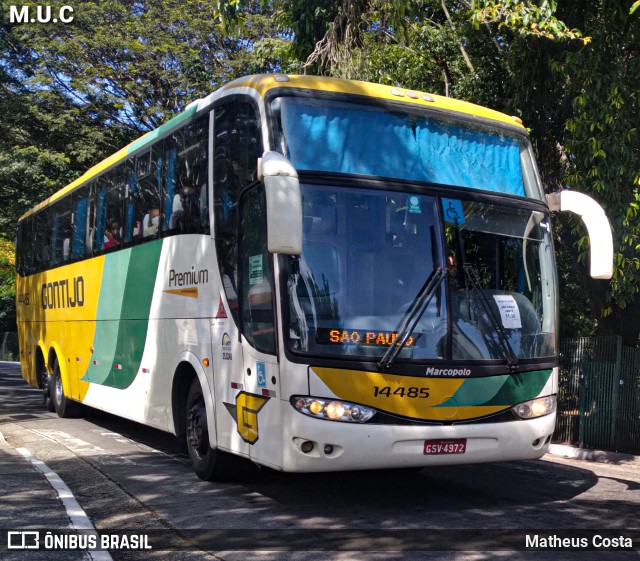 Empresa Gontijo de Transportes 14485 na cidade de São Paulo, São Paulo, Brasil, por Matheus Costa. ID da foto: 10591621.