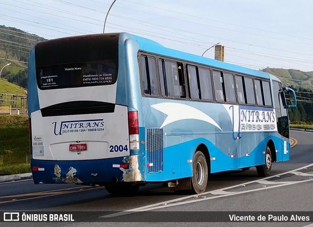 Unitrans Transportes Rodoviários 2004 na cidade de Aparecida, São Paulo, Brasil, por Vicente de Paulo Alves. ID da foto: 10591770.