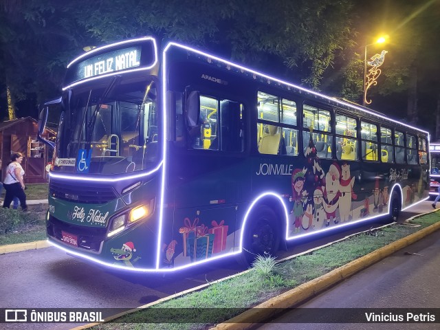 Transtusa - Transporte e Turismo Santo Antônio 1913 na cidade de Joinville, Santa Catarina, Brasil, por Vinicius Petris. Número da foto: #10589894.