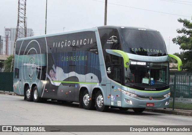 Viação Garcia 8634 na cidade de São Paulo, São Paulo, Brasil, por Ezequiel Vicente Fernandes. Número da foto: #10590914.
