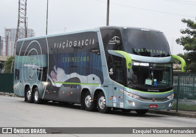 Viação Garcia 8634 na cidade de São Paulo, São Paulo, Brasil, por Ezequiel Vicente Fernandes. ID da foto: 10590914.