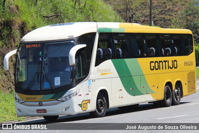 Empresa Gontijo de Transportes 19020 na cidade de Piraí, Rio de Janeiro, Brasil, por José Augusto de Souza Oliveira. Número da foto: #10592357.