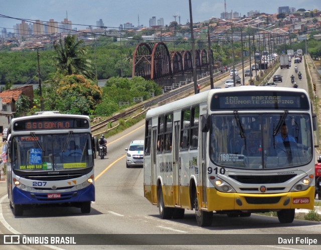 Transportes Guanabara 910 na cidade de Natal, Rio Grande do Norte, Brasil, por Davi Felipe. Número da foto: #10590676.