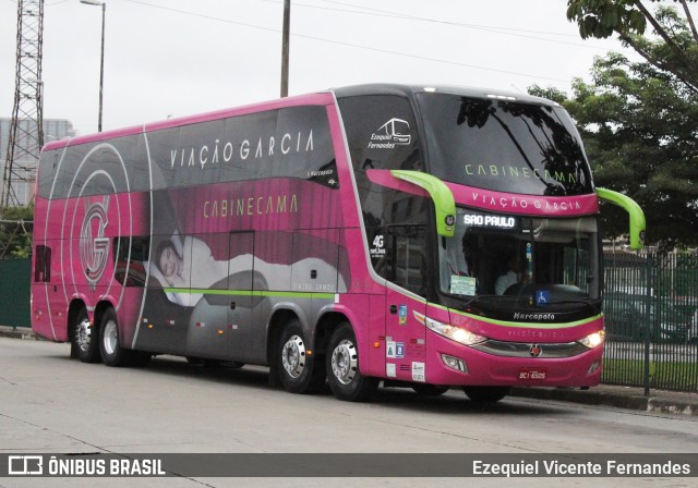 Viação Garcia 8745 na cidade de São Paulo, São Paulo, Brasil, por Ezequiel Vicente Fernandes. Número da foto: #10590970.