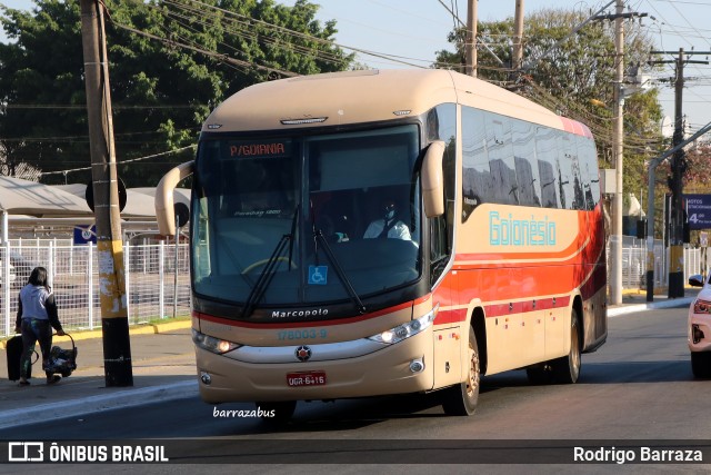 Auto Viação Goianésia 178003-9 na cidade de Goiânia, Goiás, Brasil, por Rodrigo Barraza. Número da foto: #10591169.