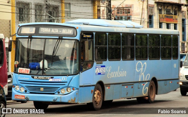 Rápido Excelsior 01 na cidade de Belém, Pará, Brasil, por Fabio Soares. ID da foto: 10590404.