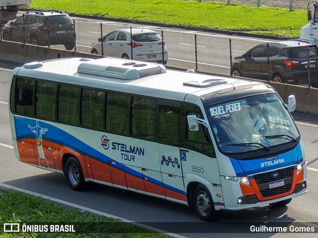 Stelman Tour Transporte Rodoviário de Passageiros 3550 na cidade de Aparecida, São Paulo, Brasil, por Guilherme Gomes. ID da foto: 10589967.