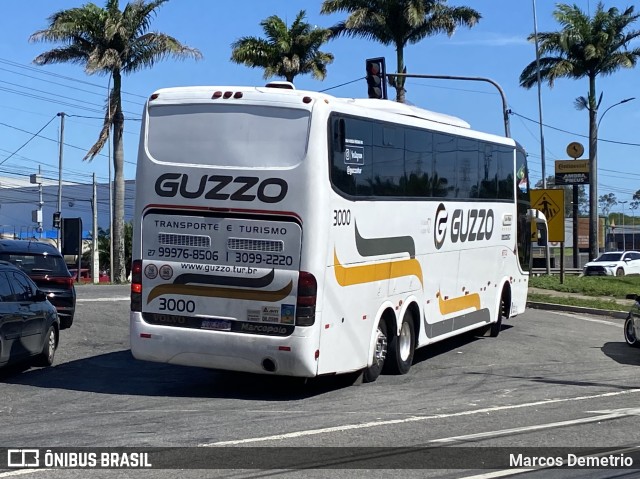 Guzzo Transporte e Turismo 3000 na cidade de Serra, Espírito Santo, Brasil, por Marcos Demetrio. ID da foto: 10591666.