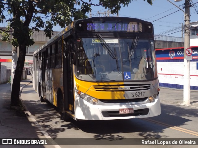 Transunião Transportes 3 6217 na cidade de São Paulo, São Paulo, Brasil, por Rafael Lopes de Oliveira. Número da foto: #10591017.