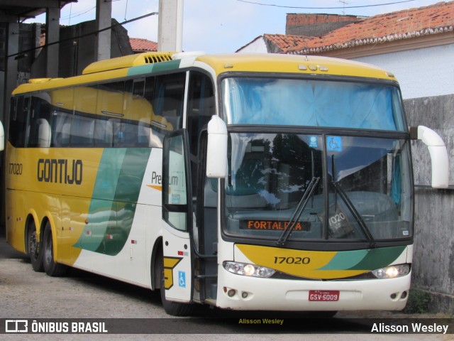 Empresa Gontijo de Transportes 17020 na cidade de Fortaleza, Ceará, Brasil, por Alisson Wesley. Número da foto: #10592271.