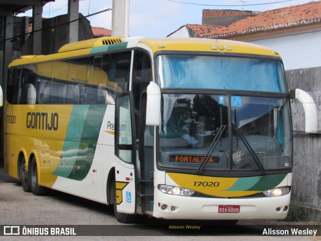 Empresa Gontijo de Transportes 17020 na cidade de Fortaleza, Ceará, Brasil, por Alisson Wesley. ID da foto: 10592271.