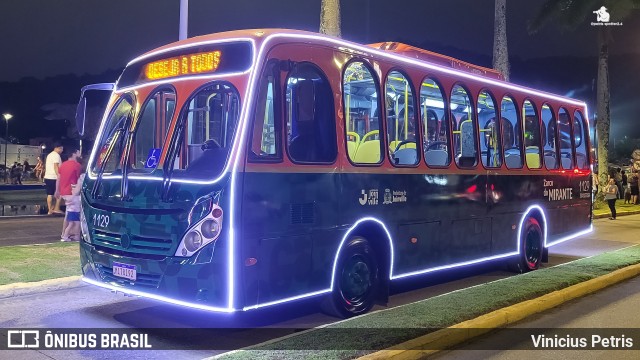 Transtusa - Transporte e Turismo Santo Antônio 1129 na cidade de Joinville, Santa Catarina, Brasil, por Vinicius Petris. Número da foto: #10589887.