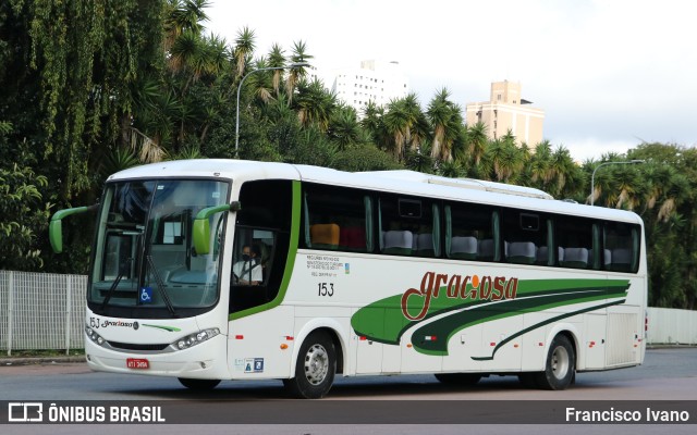 Viação Graciosa 153 na cidade de Curitiba, Paraná, Brasil, por Francisco Ivano. Número da foto: #10592232.