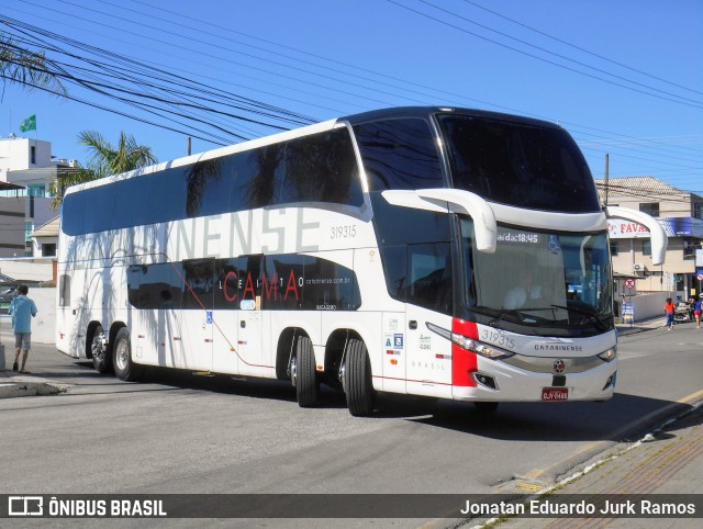 Auto Viação Catarinense 319315 na cidade de Balneário Camboriú, Santa Catarina, Brasil, por Jonatan Eduardo Jurk Ramos. Número da foto: #10590995.