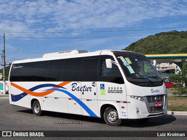Baetur Transportes e Turismo 5252 na cidade de Cabo Frio, Rio de Janeiro, Brasil, por Luiz Krolman. Número da foto: #10591328.