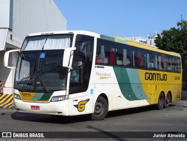 Empresa Gontijo de Transportes 12045 na cidade de Rio de Janeiro, Rio de Janeiro, Brasil, por Junior Almeida. ID da foto: 10593881.