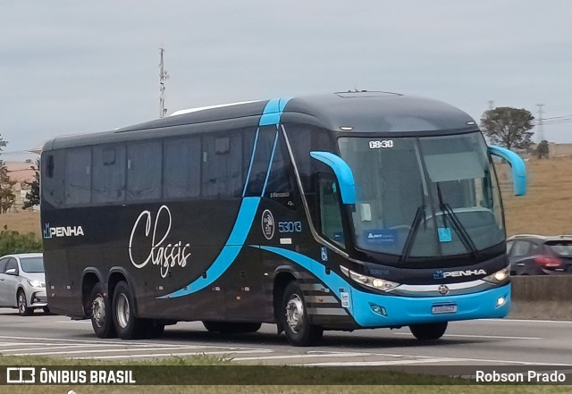 Empresa de Ônibus Nossa Senhora da Penha 53013 na cidade de São José dos Campos, São Paulo, Brasil, por Robson Prado. ID da foto: 10594436.