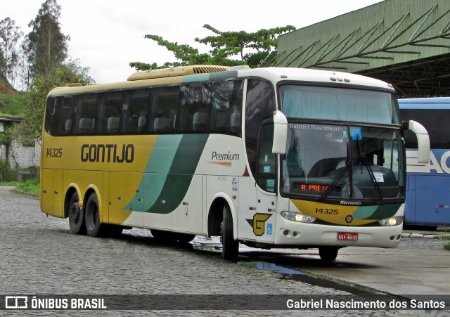 Empresa Gontijo de Transportes 14325 na cidade de Ipiaú, Bahia, Brasil, por Gabriel Nascimento dos Santos. Número da foto: #10594934.