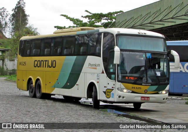 Empresa Gontijo de Transportes 14325 na cidade de Ipiaú, Bahia, Brasil, por Gabriel Nascimento dos Santos. ID da foto: 10594934.