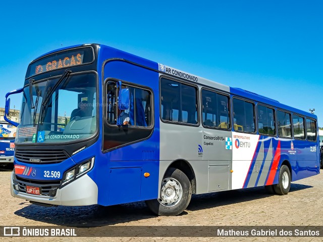 Transportes Capellini 32.509 na cidade de Valinhos, São Paulo, Brasil, por Matheus Gabriel dos Santos. Número da foto: #10593108.