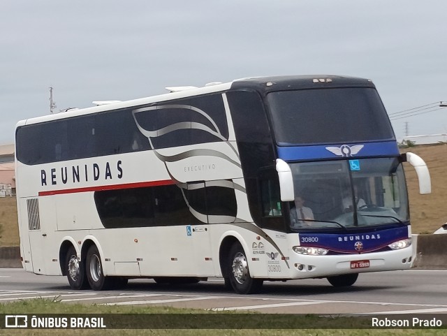 Reunidas Transportes Coletivos 30800 na cidade de São José dos Campos, São Paulo, Brasil, por Robson Prado. Número da foto: #10594431.