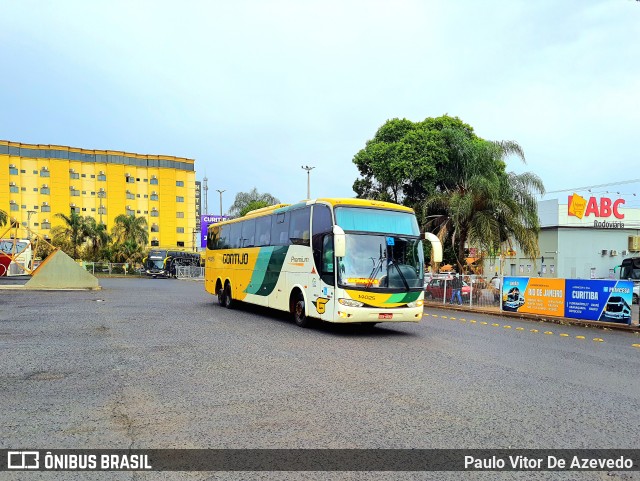 Empresa Gontijo de Transportes 14025 na cidade de Uberaba, Minas Gerais, Brasil, por Paulo Vitor De Azevedo. ID da foto: 10595456.