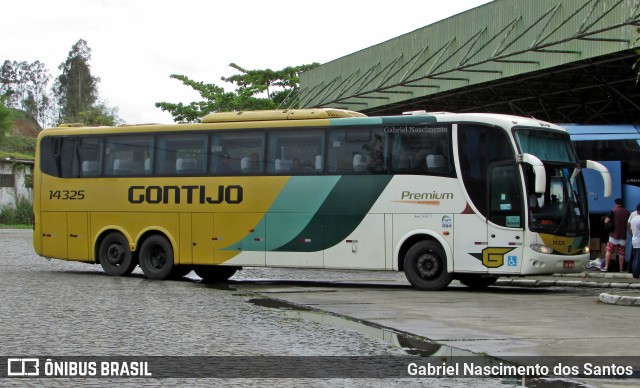 Empresa Gontijo de Transportes 14325 na cidade de Ipiaú, Bahia, Brasil, por Gabriel Nascimento dos Santos. ID da foto: 10594926.