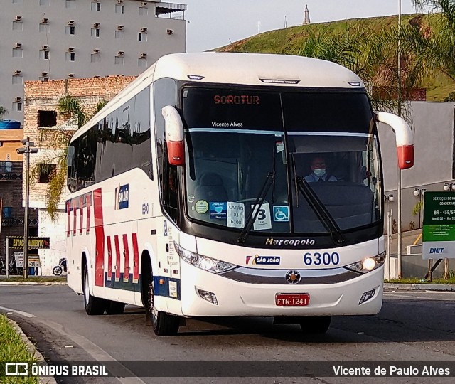 São João Votorantim - Sorotur Turismo 6300 na cidade de Aparecida, São Paulo, Brasil, por Vicente de Paulo Alves. ID da foto: 10594529.