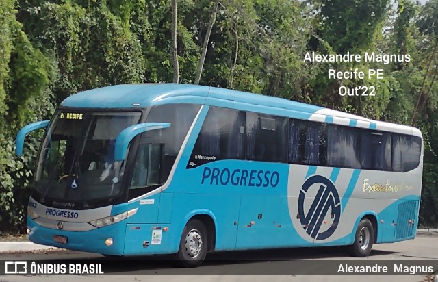 Auto Viação Progresso 6142 na cidade de Recife, Pernambuco, Brasil, por Alexandre  Magnus. ID da foto: 10595102.