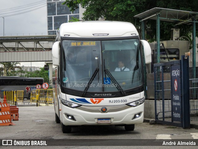 Viação Teresópolis RJ 203.030 na cidade de Rio de Janeiro, Rio de Janeiro, Brasil, por André Almeida. Número da foto: #10593116.