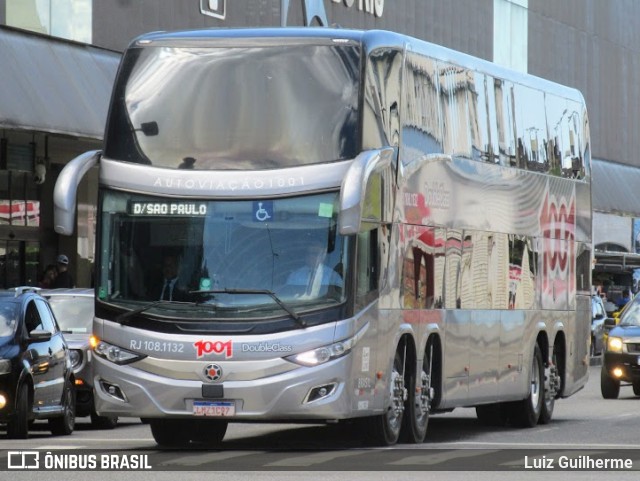 Auto Viação 1001 RJ 108.1132 na cidade de Rio de Janeiro, Rio de Janeiro, Brasil, por Luiz Guilherme. Número da foto: #10595237.