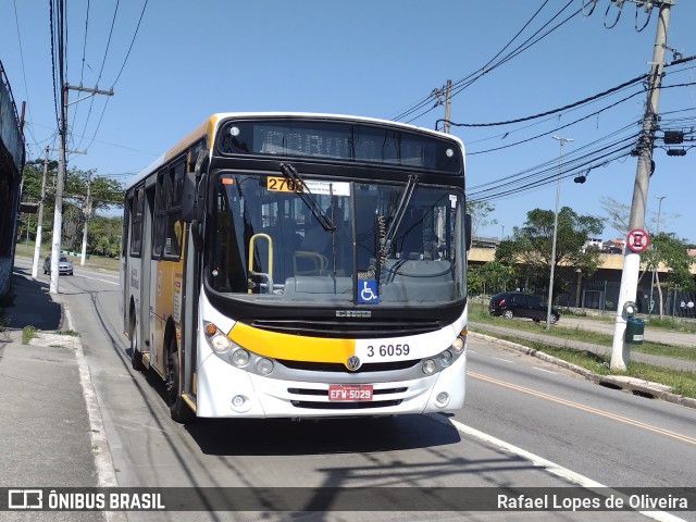 Transunião Transportes 3 6059 na cidade de São Paulo, São Paulo, Brasil, por Rafael Lopes de Oliveira. Número da foto: #10594188.