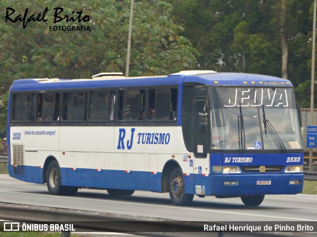 RJ Tur Transportes 2533 na cidade de Barueri, São Paulo, Brasil, por Rafael Henrique de Pinho Brito. ID da foto: 10594643.