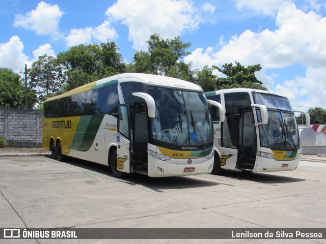 Empresa Gontijo de Transportes 18125 na cidade de Recife, Pernambuco, Brasil, por Lenilson da Silva Pessoa. ID da foto: 10596669.