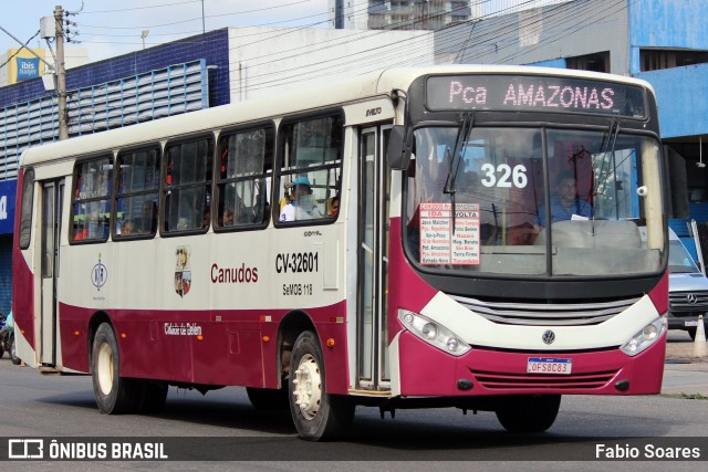 Viação Santa Rosa CV-32601 na cidade de Belém, Pará, Brasil, por Fabio Soares. ID da foto: 10598786.