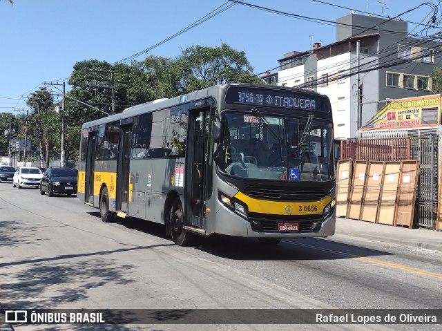 Transunião Transportes 3 6656 na cidade de São Paulo, São Paulo, Brasil, por Rafael Lopes de Oliveira. Número da foto: #10597395.