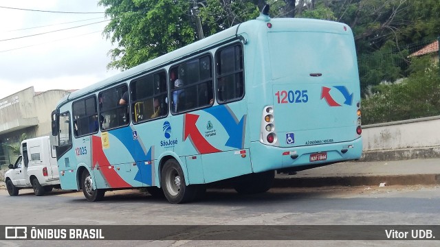 Auto Viação São José 12025 na cidade de Fortaleza, Ceará, Brasil, por Vitor UDB.. ID da foto: 10596363.